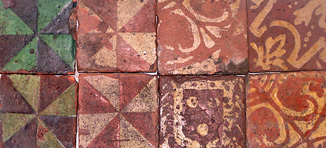 Des carreaux déjà appréciés au moyen-âge